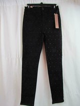 NWT Tinseltown Denim Couture Black Soft Stretch Jeans Studded Jr Sz 5 Org $49.00 - £7.44 GBP