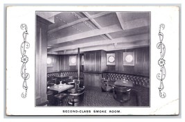 Second Class Smoke Room SS Vestris Lamport &amp; Holt Line Issue DB Postcard... - £9.84 GBP