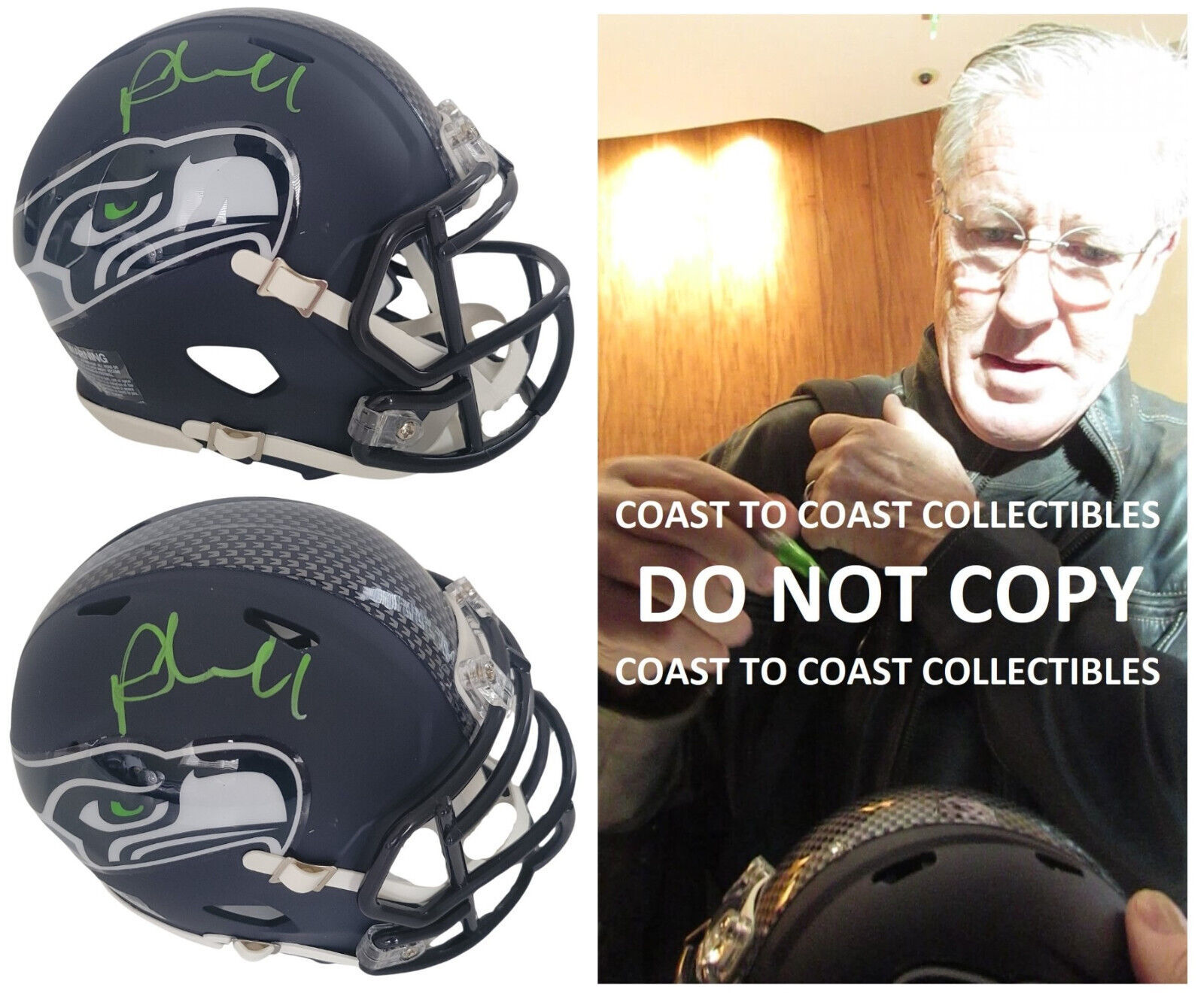 Kam Chancellor Signed Football COA Exact Proof Autographed Seattle Seahawks Kam Chancellor Signed Football COA Exact Proof Autographed Seattle Seahawks