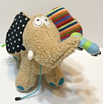 Dolce Activity Elephant Baby Toy 17″ Infant Sensory Plush Stuffed Animal - £10.10 GBP