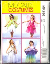 PC Size 2 3 4 5 Childs Fairy Costume McCalls 4887 Pattern 286 P286 Girls Angel - £5.48 GBP