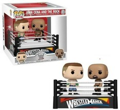 John Cena vs the Rock 2012 WWE Wrestlemania POP! Moment Figure Toy #2 FUNKO NIB - £27.14 GBP
