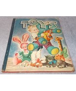  Little Golden Book Toys #22 Blue Cloth Binding 1945 Edith Osswald Ill b... - $27.27 CAD