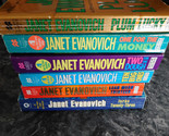Janet Evanovich lot of 6 Stephanie Plum Series Mystery Paperbacks - £9.58 GBP