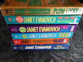 Janet Evanovich lot of 6 Stephanie Plum Series Mystery Paperbacks - £9.56 GBP