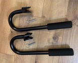 Total Gym Dip Bars MODIFIED to use bolt and wingnut fits XLS FIT - £60.66 GBP