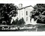 RPPC 1940s Smithland Kentucky KY Livingston County Courthouse UNP Postca... - $28.66