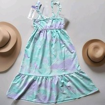 32Degrees Cool ~ Girls&#39; XS (5/6) ~ Purple/Teal Tie Dye ~ Maxi Dress - $445.14 MXN
