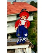 BRINN&#39;S 1988 LImited Ed July Calendar Clown  With Stand July 4TH USA Pat... - $11.87