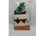 Christmas Hearth Collection Red And Green Mantel Runner With Bells 86&quot; X... - $35.63