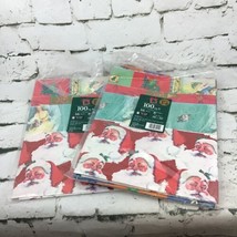 Vintage Cleo Christmas Wrapping Paper 20 Sheets Made In USA - $29.69