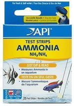 Aquarium Pharmaceuticals Ammonia Test Strips for Freshwater &amp; Saltwater ... - £17.87 GBP+