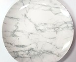 Set of Four (4) Royal Norfolk ~ Gray Marble ~ 10.5&quot; Stoneware Dinner Pla... - $37.40