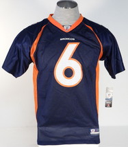 Reebok On Field Blue Denver Broncos Jay Cutler Football Jersey #6 Youth ... - $64.99
