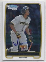 Willy Garcia signed autogrpahed Card 2012 Bowman chrome Prospects - £7.52 GBP