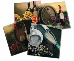 Wine with Everything- Protect Your Furniture with These Decorative Coasters - $338.22 MXN