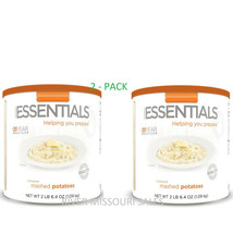 2 Pack-Essentials Instant Mashed Potatoes 2lbs 6.4oz #10 Cans Emergency ... - £50.40 GBP