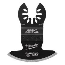Milwaukee Diamond Grit Open-Lok Contoured Boot Grout Removal Blade 49-25... - $37.95