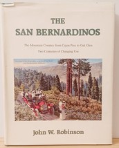 The San Bernardinos / John W. Robinson / California Local History / Hard... - £53.80 GBP