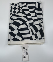 Urban Outfitters women’s XL black white Printed bandana 30”x29” M3 - £7.08 GBP