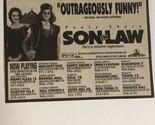 Son In Law Movie Print Ad Pauly Shore TPA9 - £4.66 GBP