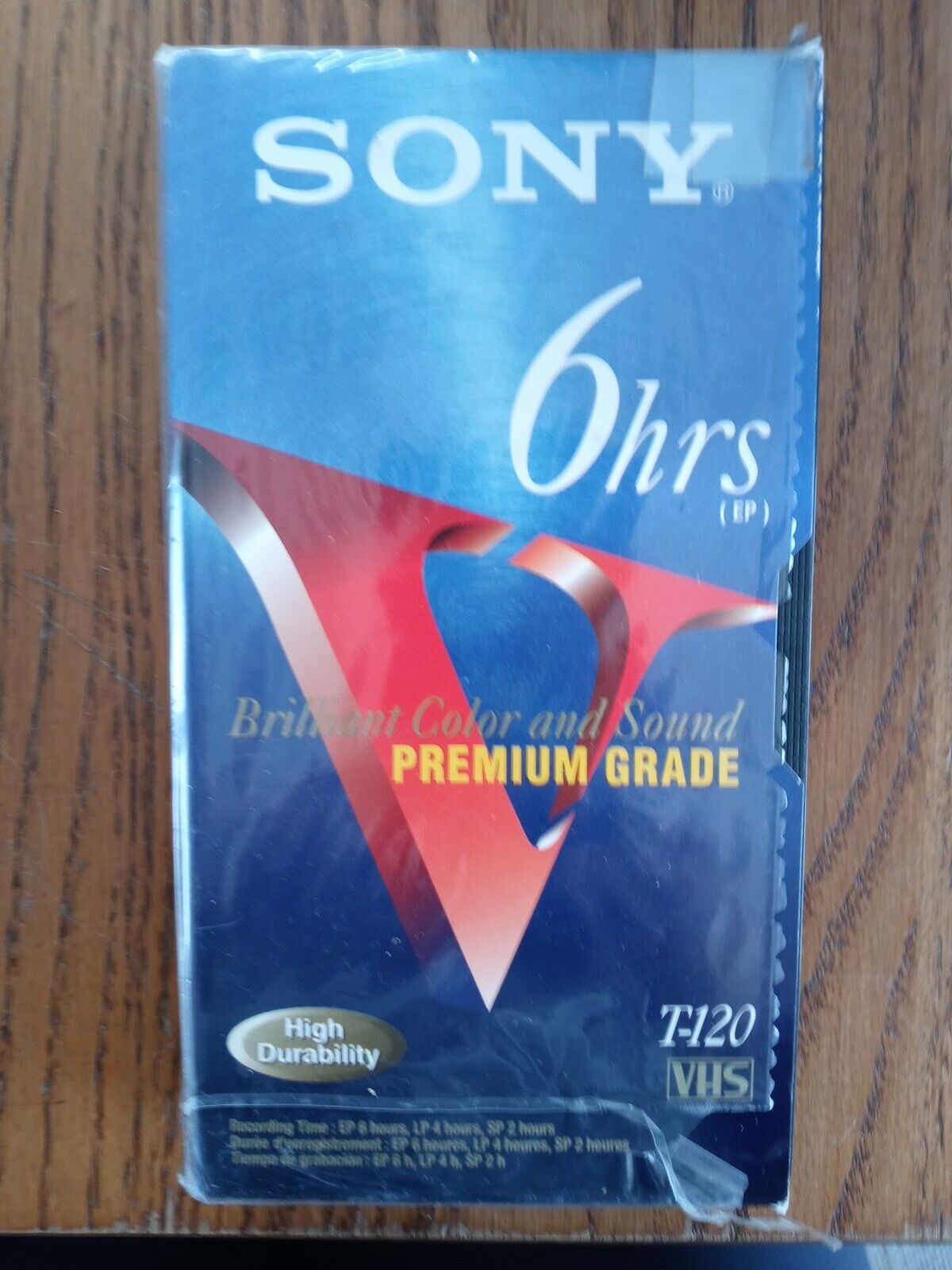 Sony 6 Hrs. T-120 Used Vhs - $8.79