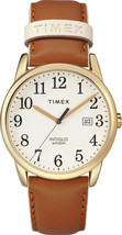 Timex Brown Leather Strap Easy Reader Women's Watch 38mm Brown Leather Strap - $122.99