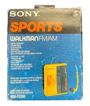 Sony Sports Walkman Mega Bass FS395 Radio Cassette Player FM AM Untested - £39.93 GBP