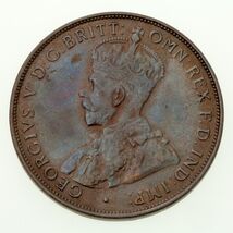 1935-M Australia Penny Coin, AU Condition KM# 23 - $80.82