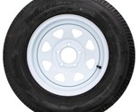 Carry-On Trailer 14 in ST205/75D14 Bias 6-Ply Trailer Tire and White Mod... - £222.15 GBP