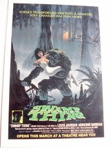 1981 Color Movie Ad Swamp Thing Adrienne Barbeau - £6.26 GBP