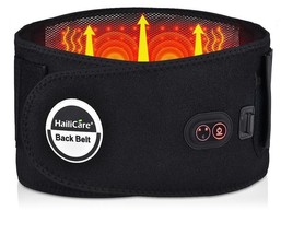 Far Infrared Massage Belt Slimming Band Electric Heating Waist Trainer Hot Compr - £64.13 GBP