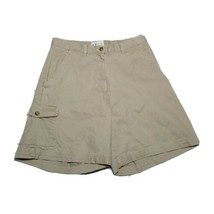 K.T. Sport Vintage Khaki Shorts ~ Sz 8 ~ Beige ~ High Waist ~ 7&quot; Inseam - £11.96 GBP