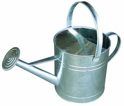 10 Quart Galvanized Watering Can - Heavy Duty  -Two Handles For Added Stability - £35.12 GBP