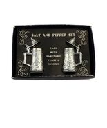 Vintage Kansas Souvenir Salt and Pepper Set Beer Stein Shape Japan Boxed - $19.80