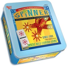 University Games Spinner The Game of Wild Dominoes Double 9 Set Plus 11 Wild Spi - £46.48 GBP