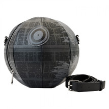 Star Wars Death Star 40th Anniversary Crossbody Bag by Loungefly Black - £64.78 GBP