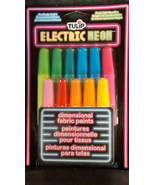 Pink Blue Yellow Green Orange Red 11 Paint NEON UV blacklight glow craft... - €2,16 EUR