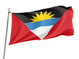 Flag of Antigua i Barbuda, Unique Design , Size - 3x5 Ft / 90x150 cm, Ma... - $29.80