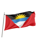 Flag of Antigua i Barbuda, Unique Design , Size - 3x5 Ft / 90x150 cm, Ma... - $42.05 CAD