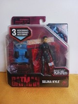 2022 Spin Master DC The Batman Selina Kyle 4&quot; Action Figure With Mystery Card - £5.72 GBP
