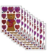 A197 VALUEPACK 10X Heart love Kids Kindergarten Sticker Size 13x10cm/5x4... - £11.71 GBP