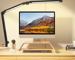 Led Desk Lamp With Clip, Multi-Angle Flexible 3-Segment 2-Light Source O... - $73.99