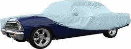 OER Single Layer Diamond Blue Indoor Use Car Cover 1962-1967 Chevy II Nova - £79.81 GBP