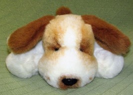 1993 Mary Meyer Flip Flops Plush Rare Dog Puppy White Tan Spotted Vintage Toy - £24.29 GBP