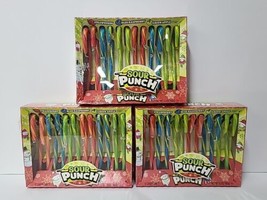 Sour Punch Candy Canes Strawberry, Blue Raspberry, Green Apple Lot Of 3 - £15.55 GBP