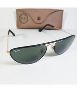 Ray Ban Bausch &amp; Lomb W1565 Leathers VWAR B&amp;L Aviator Sunglasses USA RARE - $519.72 CAD