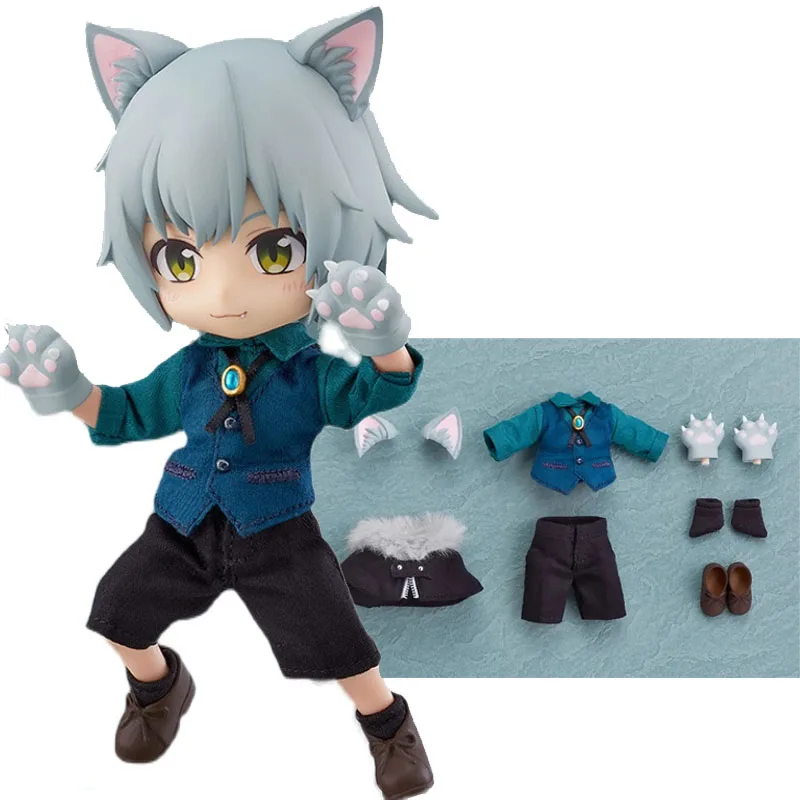 GSC Original Nendoroid Doll ASH Clothes Joints Movable Anime Action Figures Toys - £67.16 GBP+