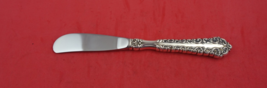 Venetian Scroll By Oneida Sterling Silver Butter Spreader HH paddle 6 1/2&quot; - $906.26 MXN
