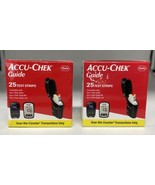 Accu-Chek Guide Test Strips for Glucose Testing (Pack of 25) Pack of 2 E... - $23.75